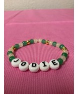 Handmade Multicolored Crystal Beaded NAME Bracelets PICK ONE Gifts For W... - $45.00