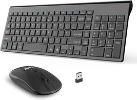 Wireless Keyboard and Mouse Combo Wireless Mouse and Keyboards Cordless USB Comp - £35.34 GBP