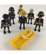 Playmobil Mini Figures Set Police Fire Rescue First Responders Emergency... - $33.78 CAD