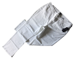 NWT Not Your Daughter&#39;s Jeans NYDJ Hayden Straight in White Stretch 24W x 31 ½ - £24.80 GBP