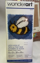 Spinrite-Caron Wonderart Latch Hook Kit 12&quot;X12&quot;-Bumblebee - $9.49
