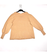 Cato Women&#39;s Sweater Gold Bishop Sleeves Size 14/16W - €10,74 EUR