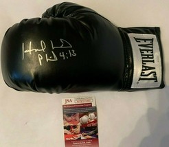 Evander Holyfield Autographed Glove Hand signed Everlast Boxing JSA COA ... - £384.43 GBP