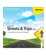 Microsoft Streets & Trips 2013 - 5 PC's - Digital Download - $19.95