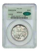 1926 50C Oregon PCGS/CAC MS64 (Ogh) - £260.38 GBP