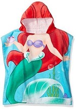 Disney Little Mermaid Ariel Hooded Poncho Towel - £10.46 GBP