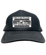 BIDEN TRUMP SOLVE THE PUZZLE Trucker Cap Foam Baseball Cap Hat Logo Mesh... - $19.79