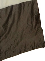 Hotel Collection Queen Dark Gray Sateen Cotton Bedskirt Tailored 15" Drop Macy's - $19.97