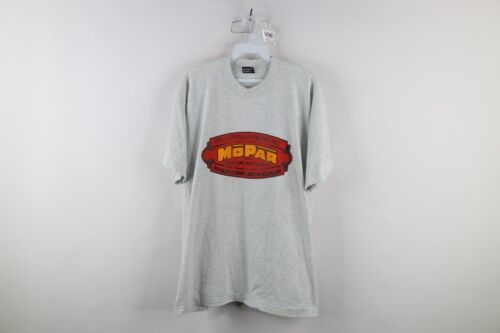 Primary image for Vintage 90s Mens XL Spell Out Chrysler Mopar Parts Accessories T-Shirt Gray USA