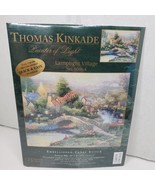 New Candamar Designs Thomas Kinkade Cross Stitch 50964 Lamplight Village... - £12.13 GBP