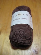 Lot of 10 skeins Rowan Handknit Cotton Yarn  &quot;Double Chocolate&quot; DK  New in Pkg - $54.45