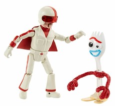 Forky and Duke Figure Dolls Combo Set 4.3&quot; / 5.9&quot; Toy Story 4 Kids Toys Toddler - £14.60 GBP