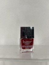 Butter London Patent Shine Nail Lacquer Polish 0.2 fl oz Her Majesty&#39;s RED - £4.66 GBP