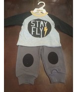 &quot;Stay Fly&quot; Boys Size 0-3 Months 2-piece Outfit - $22.65