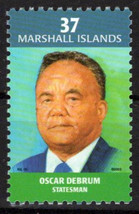 Marshall Islands 817 MNH Famous People Oscar deBrum ZAYIX 0424S0023M - £1.19 GBP