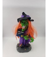 Gemmy Freaky Geeks Witch Sings Dancing Evil Ways 18&quot; Tall SEE VIDEO  - $856.70 MXN