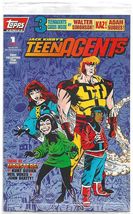 Jack Kirby&#39;s TeenAgents #1 (1993) *Topps Comics / Polybagged With 3 Cards* - £3.97 GBP