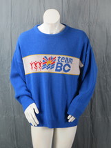 Sports Sweater (VTG) - Team BC Script Sweater - Men&#39;s Large - £98.20 GBP