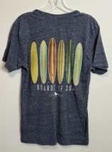 Live Well 30A Shirt T-Shirt Adult M Gray Boards of 30A Surfboard Surfing... - $12.86
