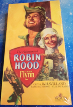 The Adventures Of Robin Hood Tuner Entertainment VHS 1989 Vintage New sealed - £3.91 GBP
