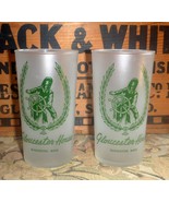 (2) Gloucester House Vintage Glass Tumblers - Glouster, MA Restaurant - $559.24 MXN