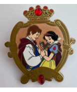 Disney WDW This is Love Snow White &amp; Prince Charming Jewel Frame LE Pin ... - $553.89 MXN