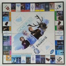 Monopoly Frozen 2 Game Board Only Replacement Game Piece Part Quad-Folding 2018 - £5.52 GBP