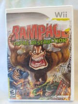 Rampage Total Destruction Nintendo Wii Game Complete preowned rated E 10+ - £10.08 GBP