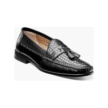 Nunn Bush Strafford Woven Tassel Loafer shoes Leather Black 84484-001 image 12