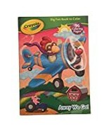 Crayola Big Fun Books to Color ~ Away We Go and Time to Color (80 Colori... - £8.00 GBP