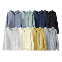 Zip Up Cotton Hoodies - £36.48 GBP