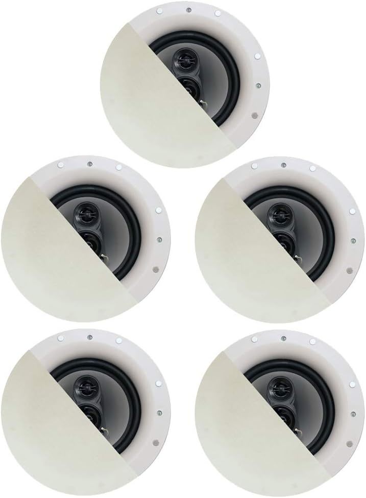Primary image for The Acoustic Audio By Goldwood Csic84 Frameless 8" In Ceiling 5 Speaker Set 3