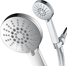 Airjet-300 High Pressure Luxury 6-Setting Hand Shower With High-Velocity Flow - £33.56 GBP