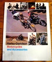 1975 Harley-Davidson Motorcycles Accessory Accessories Brochure, Origina... - £25.03 GBP