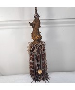 Fish Tassel Curtain Tieback Fan Pull Decor Pom Beads koi decorative bras... - $836.30 MXN