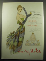 1950 Charles of the Ritz Face Powder Ad - There may be other gowns other jewels  - £14.57 GBP