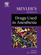 Meyler&#39;s Side Effects of Drugs Used in Anesthesia [Hardcover] Aronson MA... - $23.00