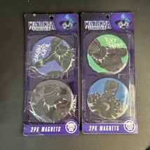 Marvel Black Panther 4&quot; Wakanda Forever magnets - £4.62 GBP