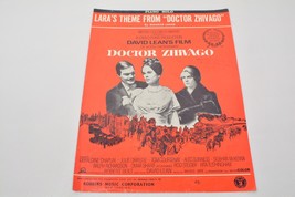 Laras Theme From Doctor Zhivago By Maurice Jarre 1965 Sheet Music - £4.70 GBP