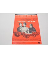 Laras Theme From Doctor Zhivago By Maurice Jarre 1965 Sheet Music - $5.89