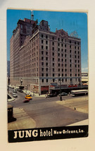 Vintage Postcard - Jung Hotel New Orleans Louisiana 1958 with 2 One Cent Stamps - £7.43 GBP