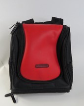 Nintendo Mini Backpack Storage Carrying Case Red Black 8&quot; x 4&quot; - £10.42 GBP