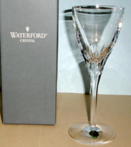 Waterford Elberon Crystal Goblet Wine Glass 8.75&quot;H 8oz. Ireland 115062 N... - £46.59 GBP