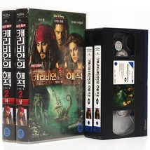 Pirates of the Caribbean: Dead Man&#39;s Chest (2006) Korean Late VHS [NTSC] Korea - £55.39 GBP