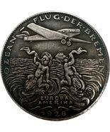 1928 Bremen Pioneer Flight Medalla de fantasía conmemorativa - $18.66 CAD