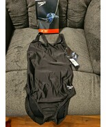 Speedo Women&#39;s Size 8/34 Team Black Pro LT Swimsuit - $362.81 MXN