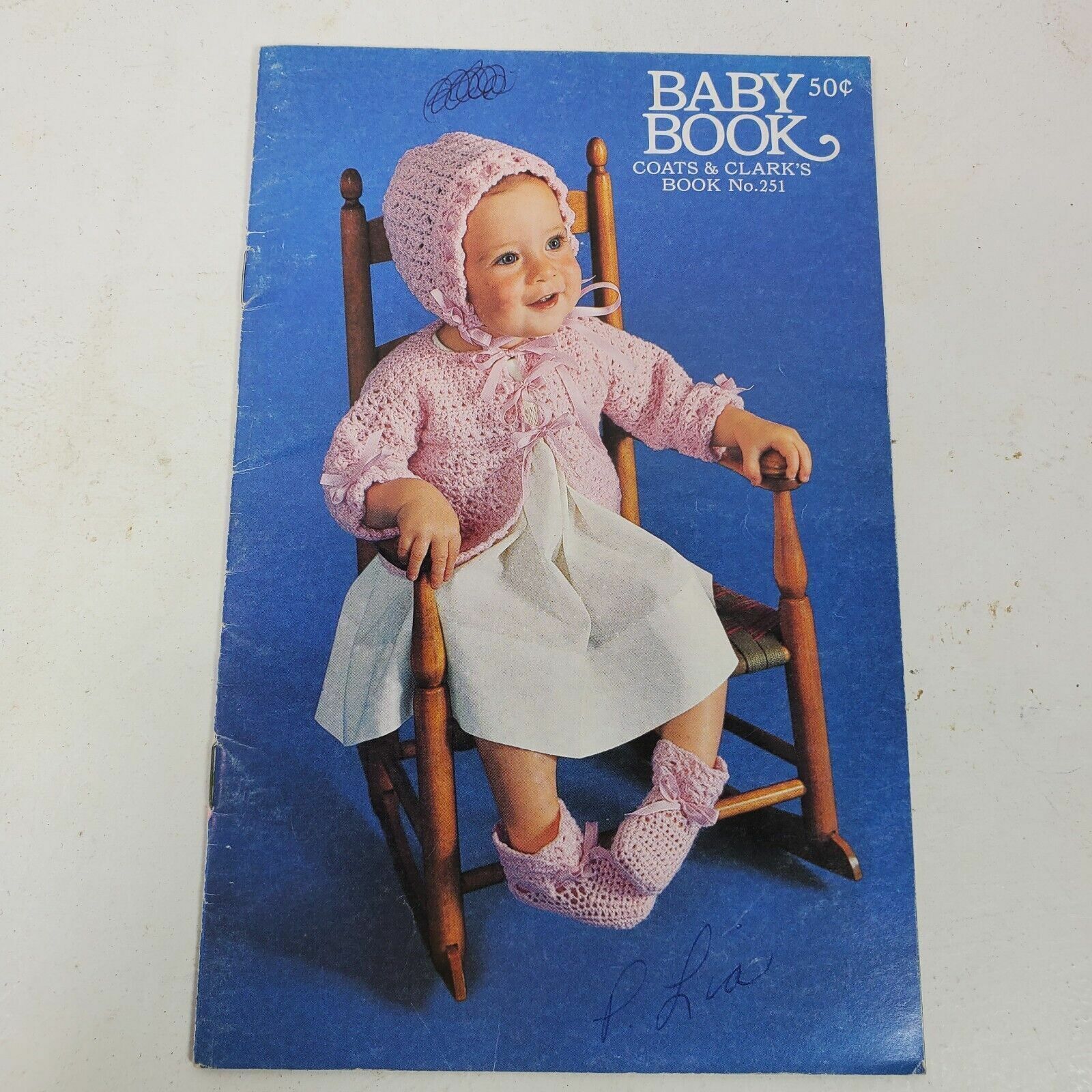 Vintage 1977 Coats &amp; Clark&#39;s Baby Book Crochet &amp; Knit Booklet - $11.00