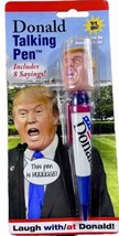 Donald Trump Talking Pen - 8 Sayings In President Trump&#39;s Real Voice - NEW - £13.98 GBP