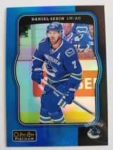 Daniel Sedin O-PEE-CHEE Platinum Opc Blue Rainbow /149 Nhl Hockey Card R-17 - £5.57 GBP