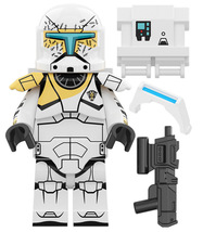 1pcs Star Wars Commander Gregor Clone Delta Squad Minifigure Toys - £2.30 GBP